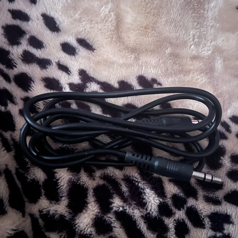 Black Audio Cable